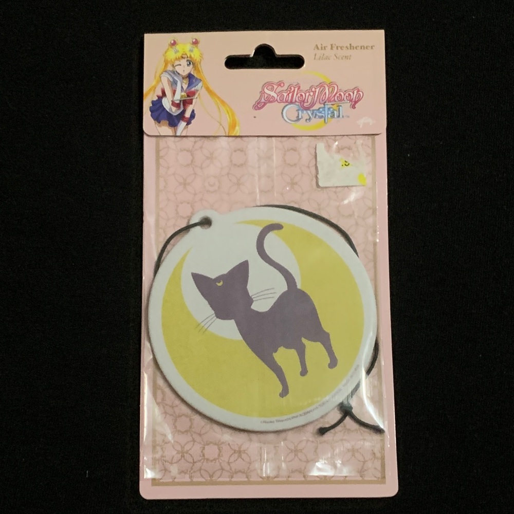 NWT Sailor Moon x BoxLunch Luna Cat Air Freshener Tag